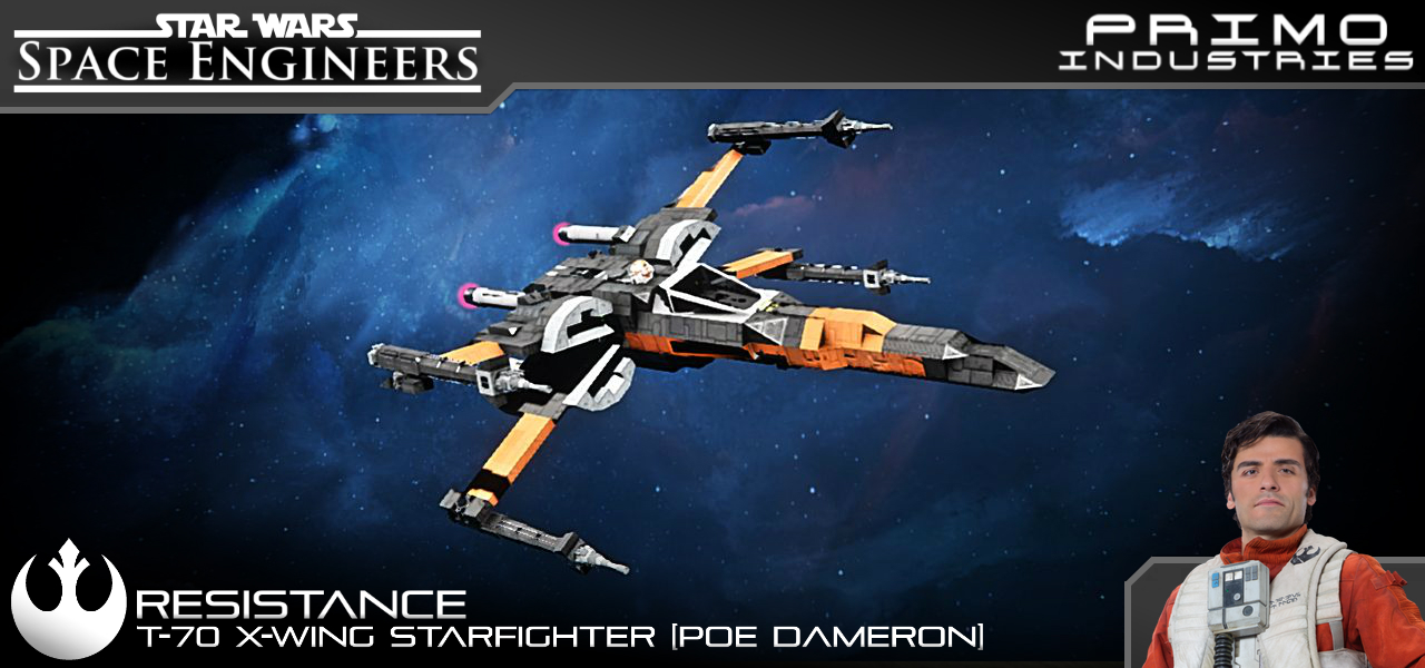 Steam Workshop::Resistance T-70 X-Wing Starfighter [Poe Dameron]