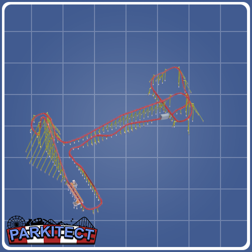 Giga Coaster Blue Dragon