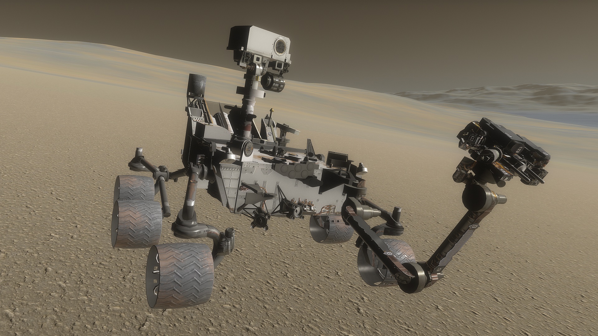 Curiosity rover
