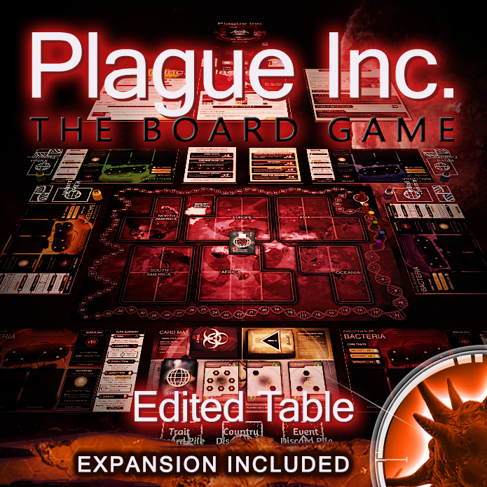 Plague Inc. the Board Game + Armageddon (Edited Table)