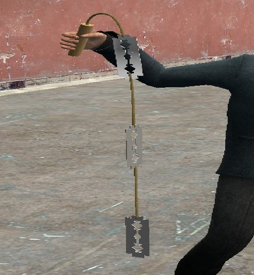 Prison Razor Blade Whip
