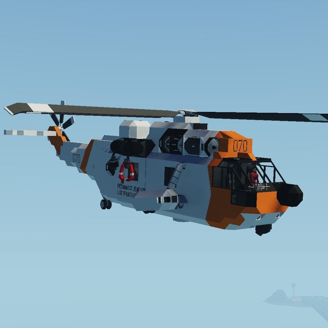Westland Sea King MK43B Royal Norwegian Air Force Search And Rescue Helicopter