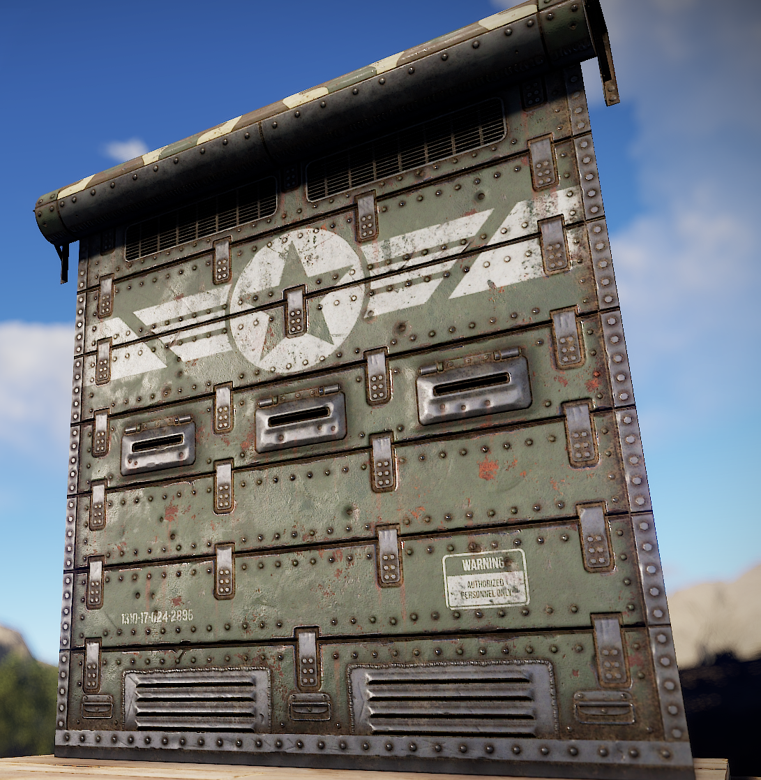 Military Bunker Door