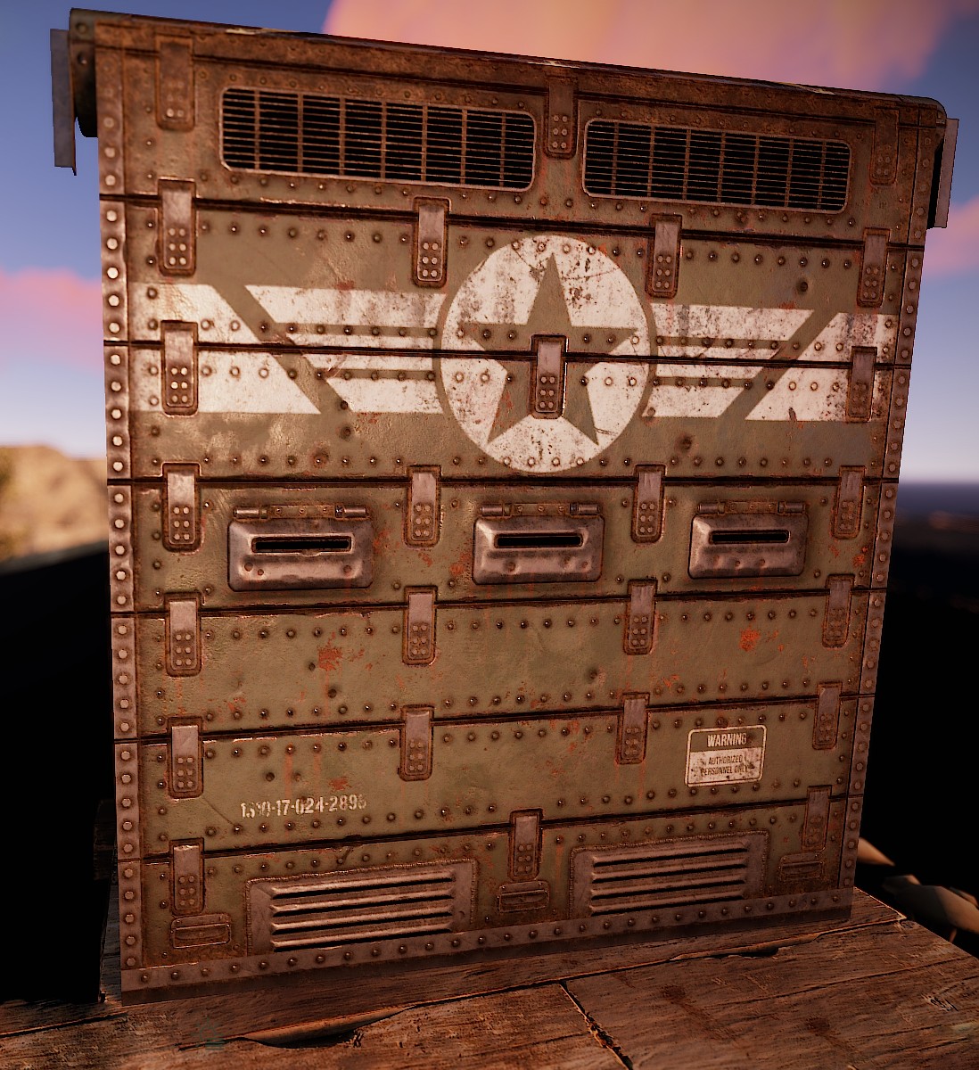 Military Bunker Door
