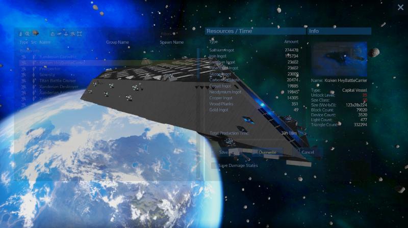 KRAKEN Heavy Battle Carrier