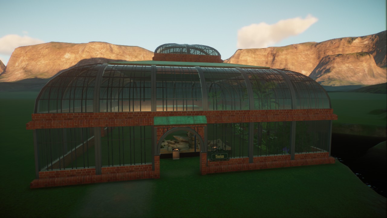 Large tropical house preview