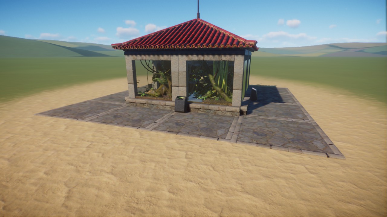 Dry Stone Exhibit Palace 2x2