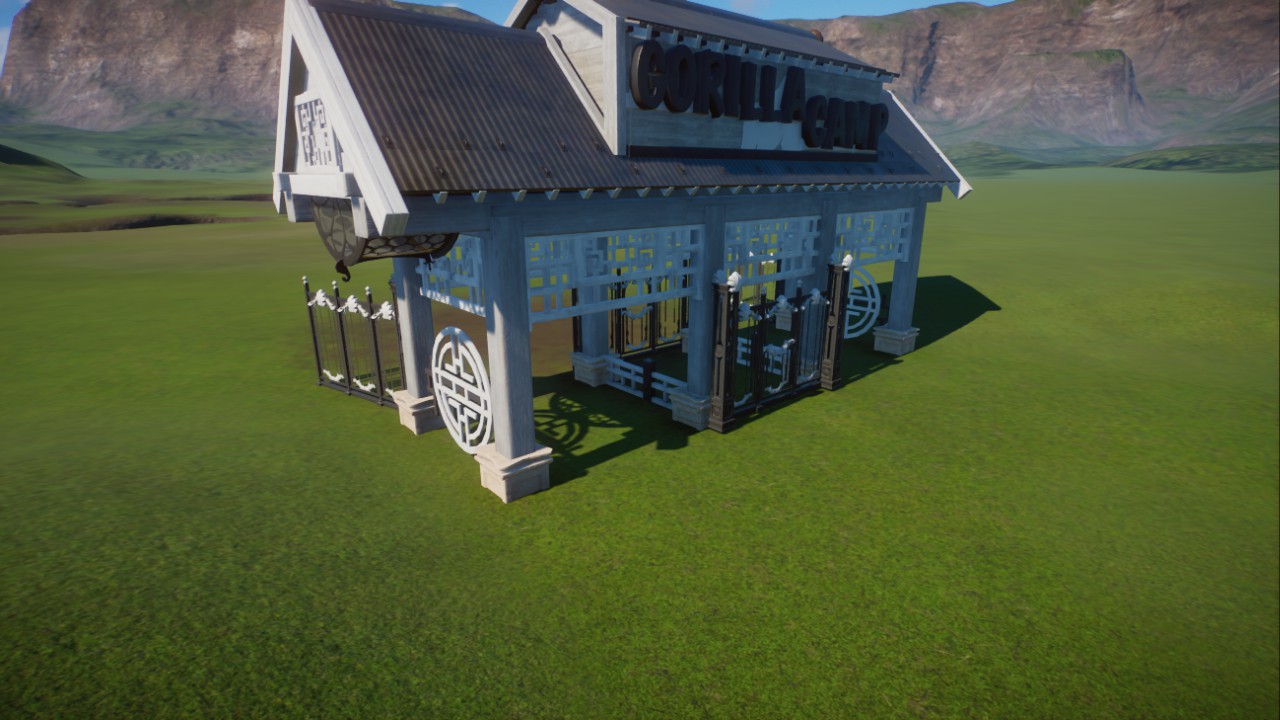 Gorilla Enclosure Entry Gate