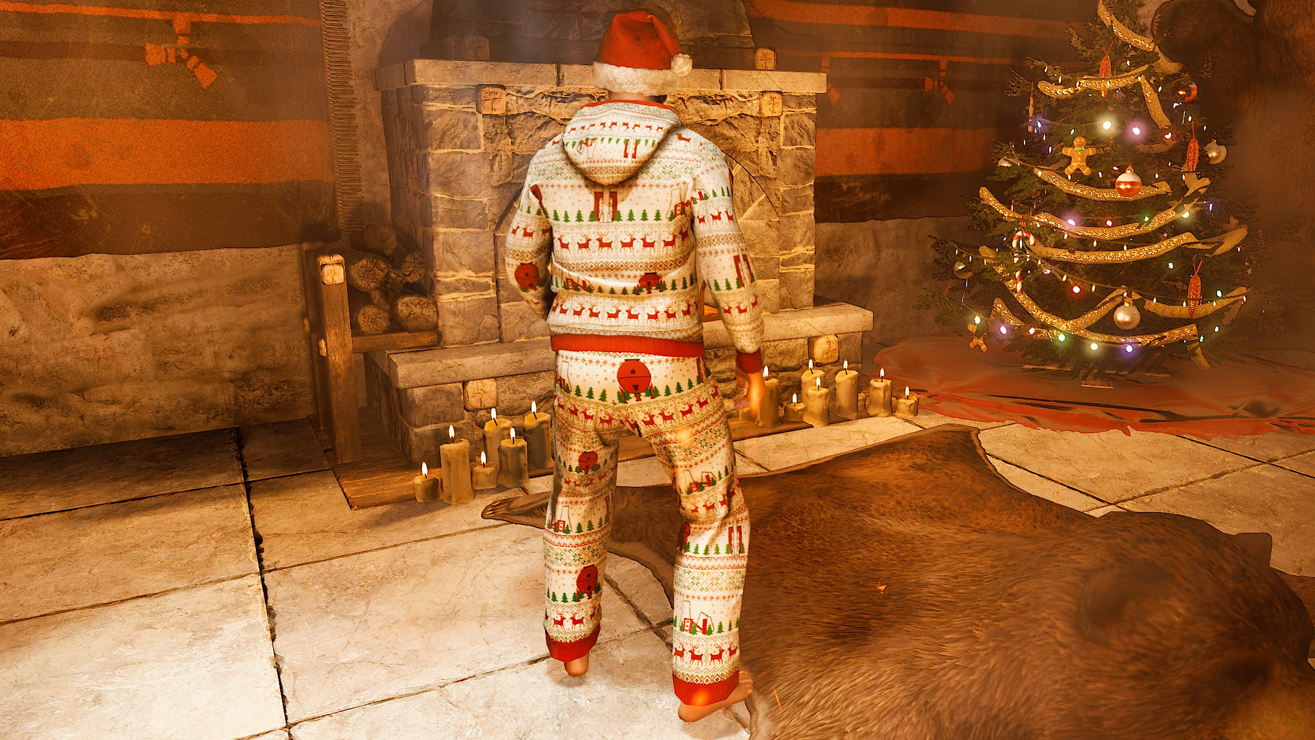 Rustmas PJ Pants