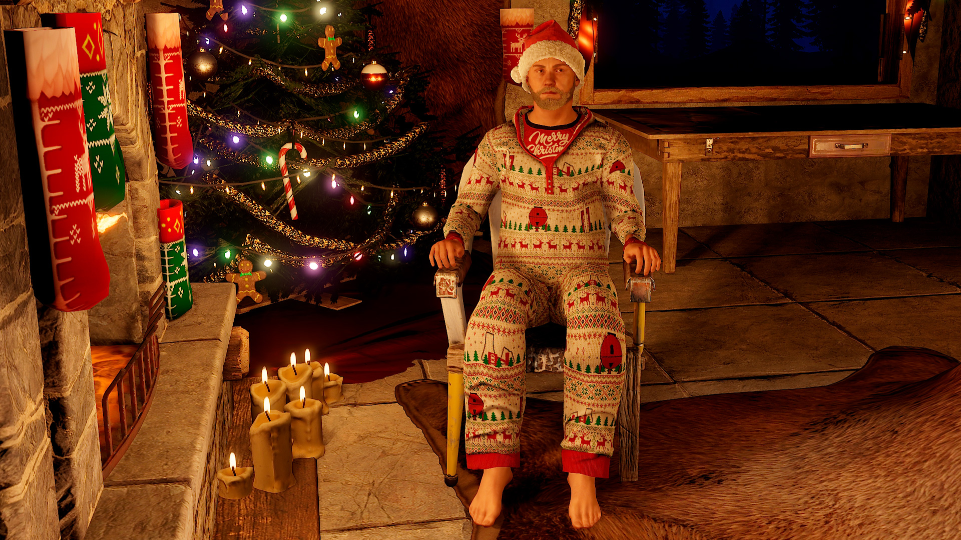 Rustmas PJ Hoodie