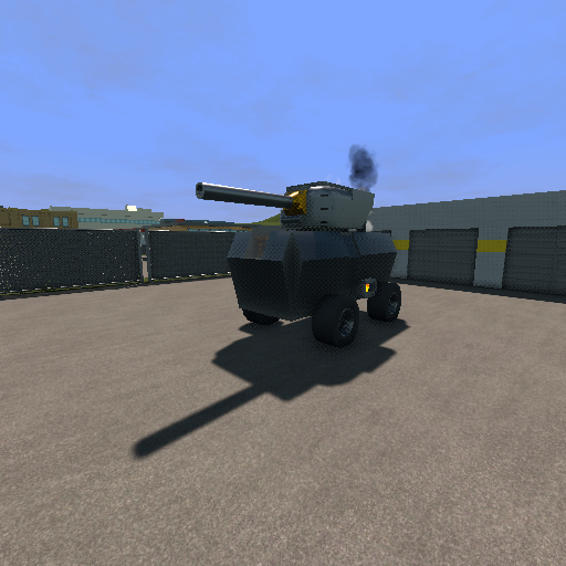 Steam armoured car