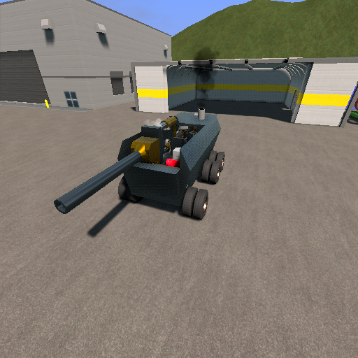 Steam heavy armoured car