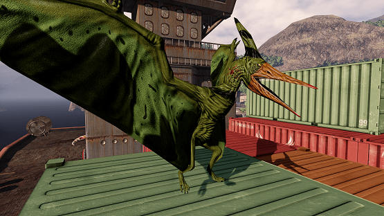 Injured Forest Pteranodon