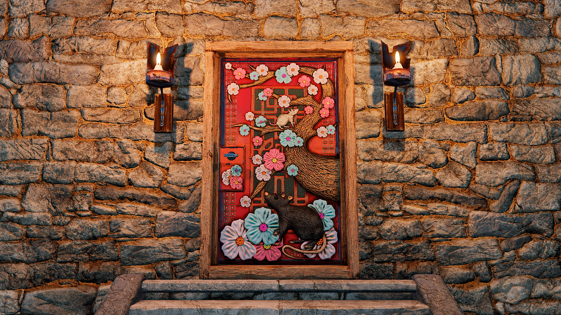 Year of the Rat Door