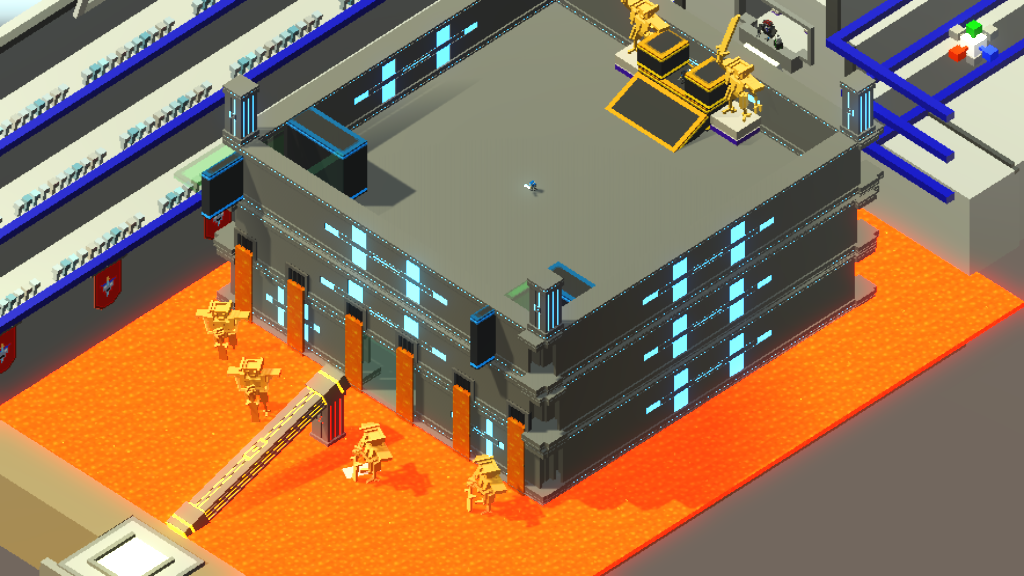 (***) The Blue Neon fortress