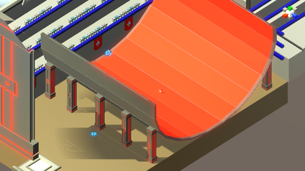 (**) Neon Half Pipe