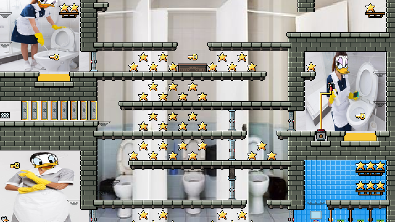 Toilet stinky adventure