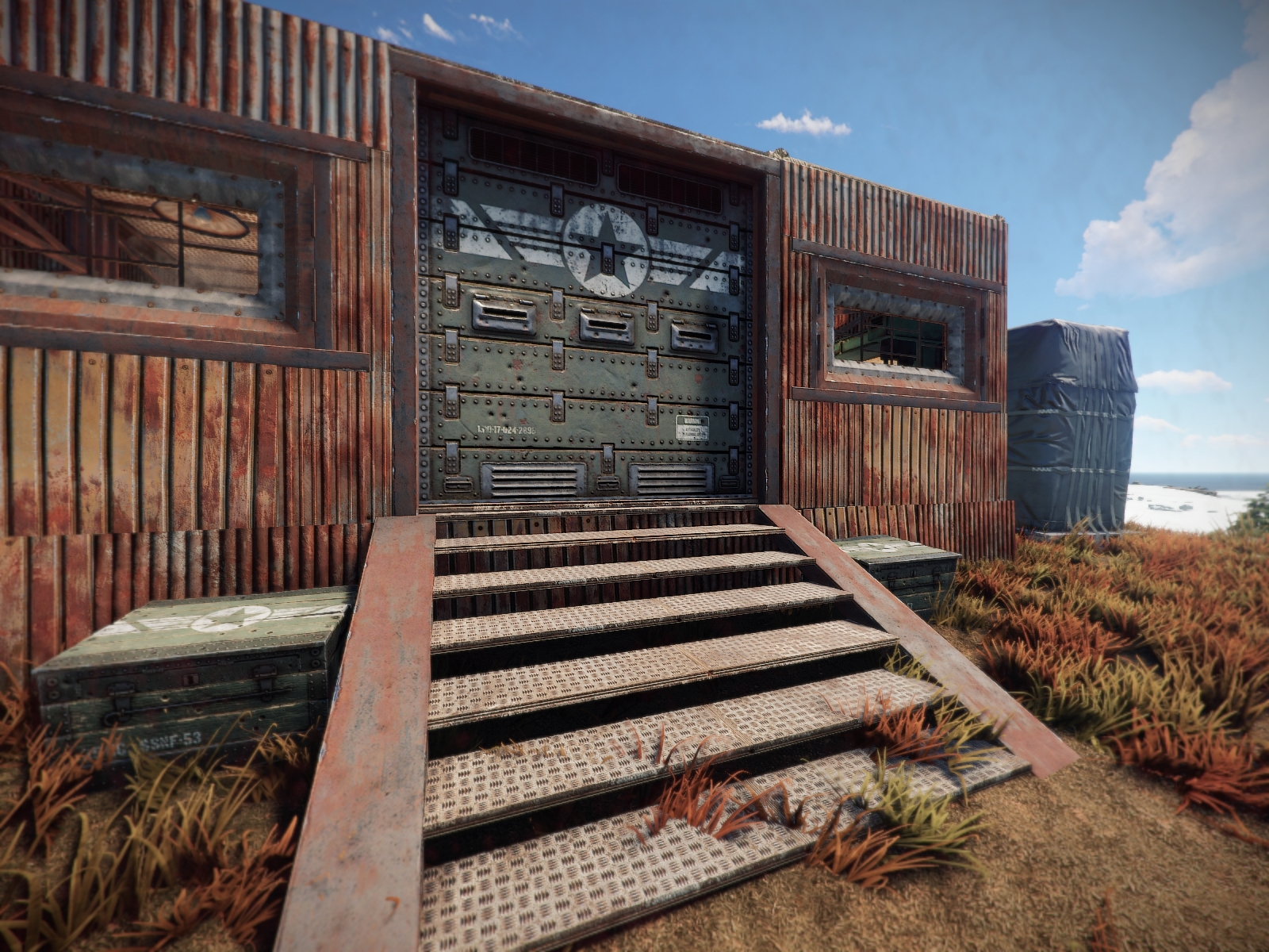 Military Bunker Door