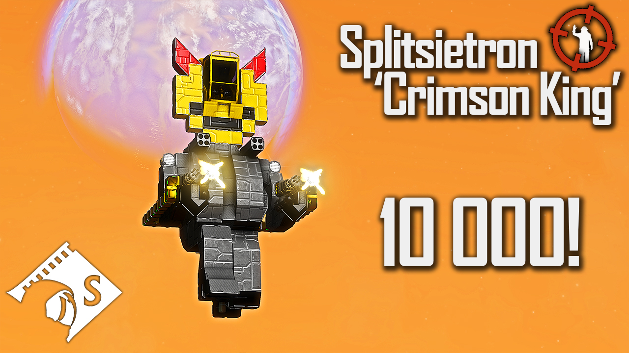 Splitsietron 'Crimson King' 10000