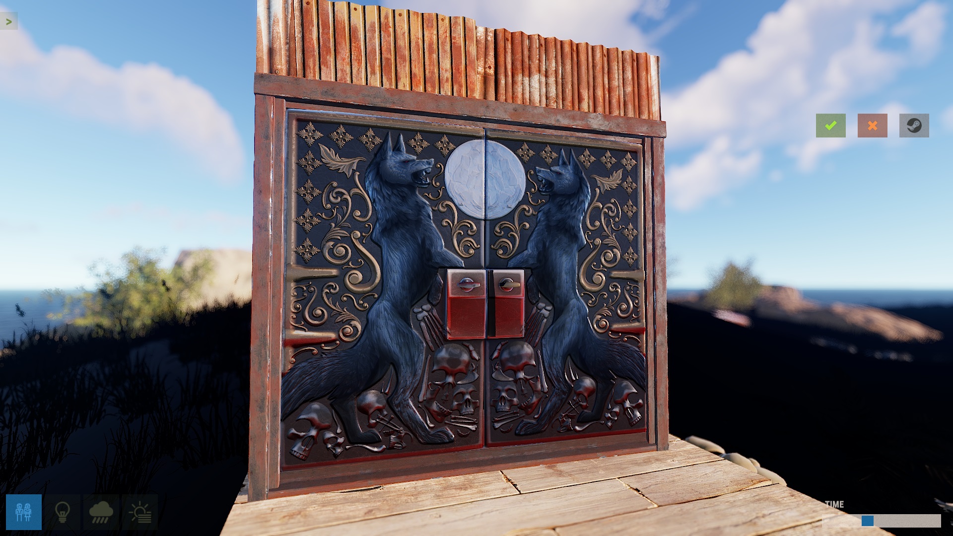 Howling Double Door