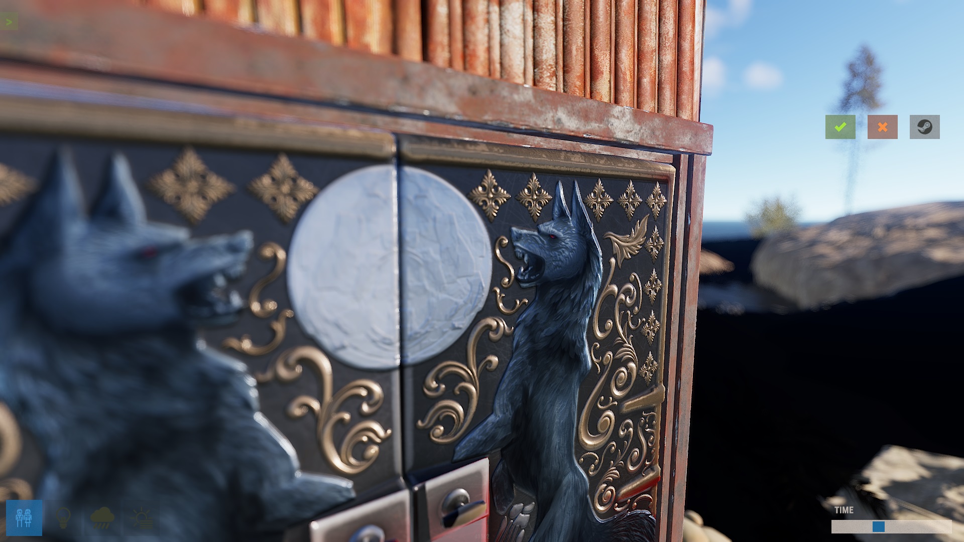 Howling Double Door