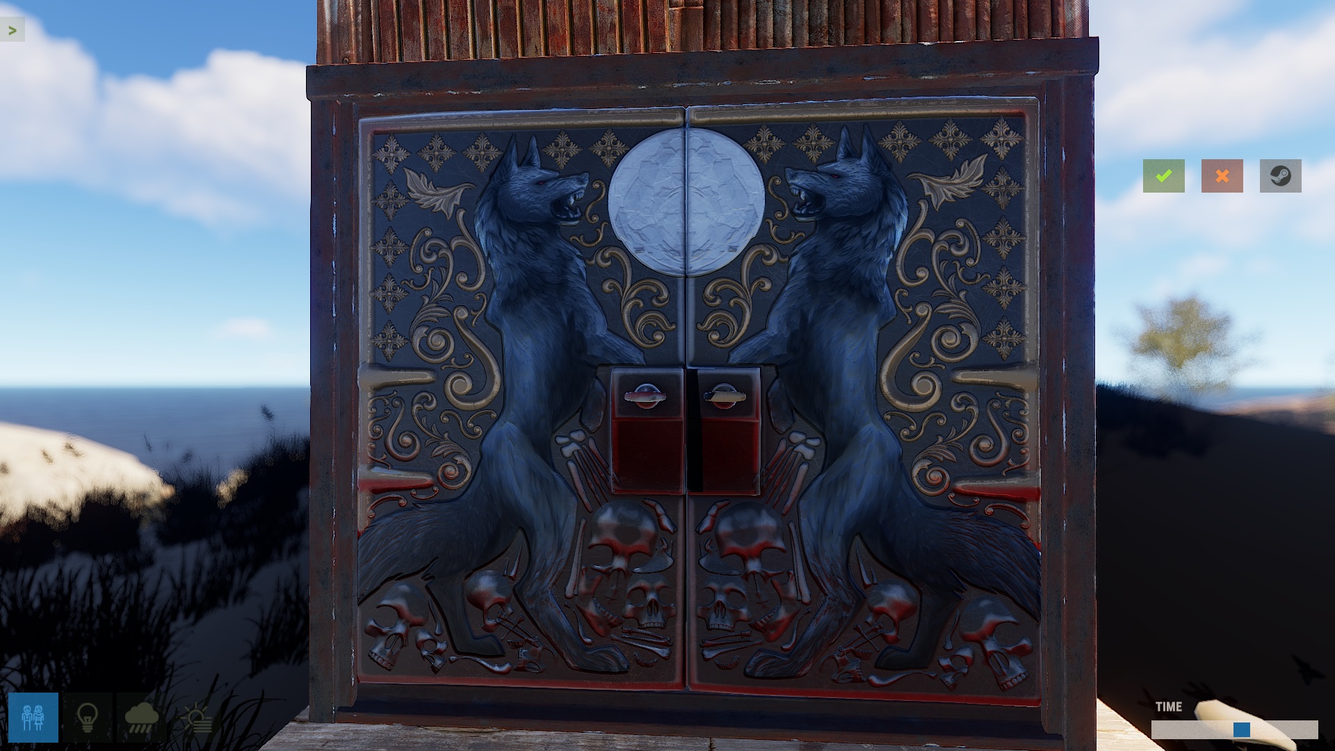 Howling Double Door