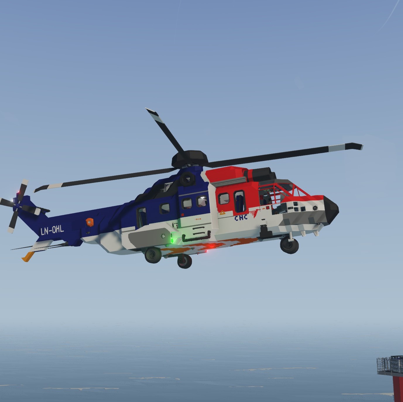 Eurocopter AS332 Super Puma Transport [With Radio]