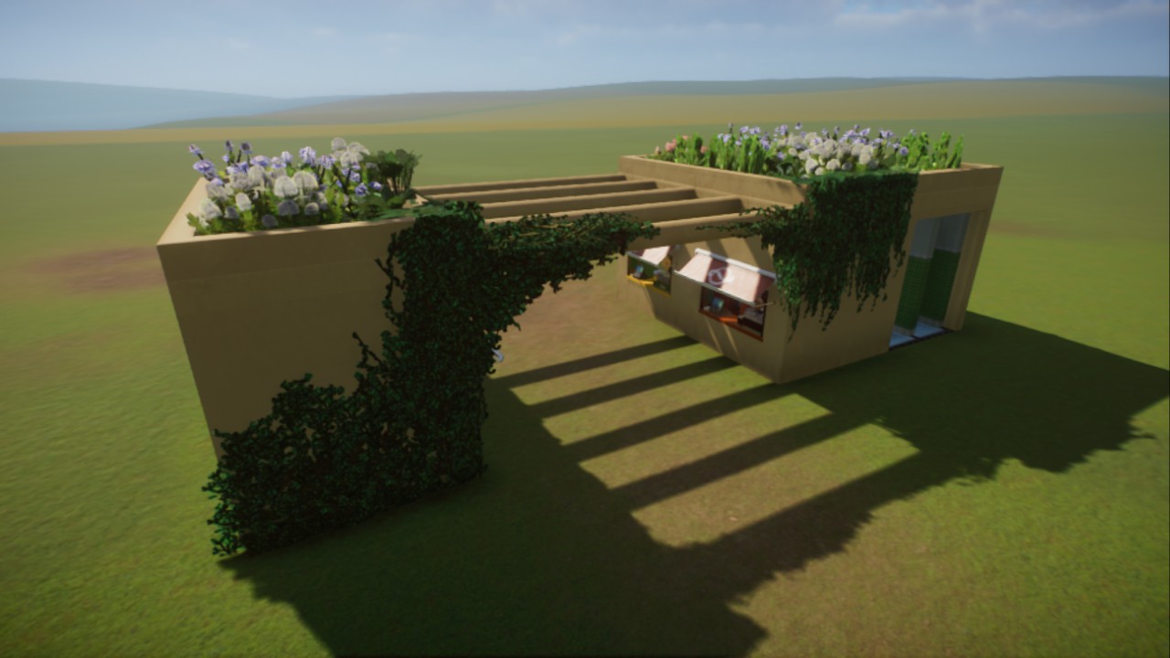 Modern beginners shop building
