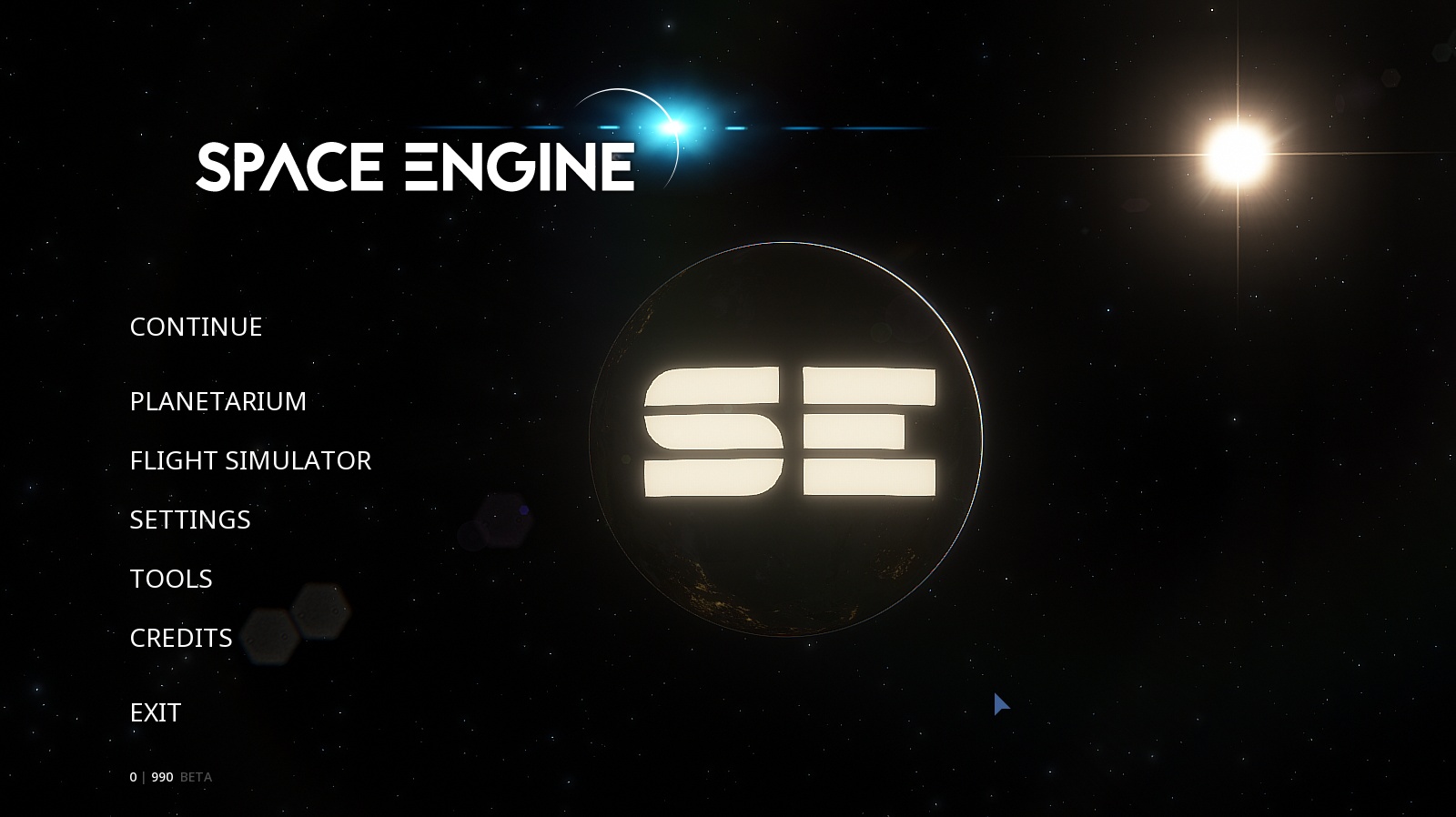 Menu scenario 1