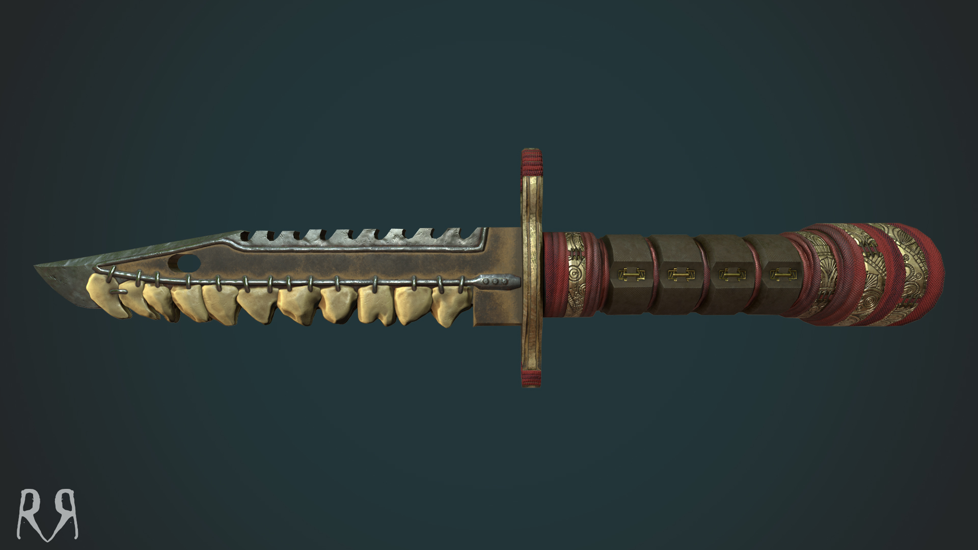 Toothed Knife