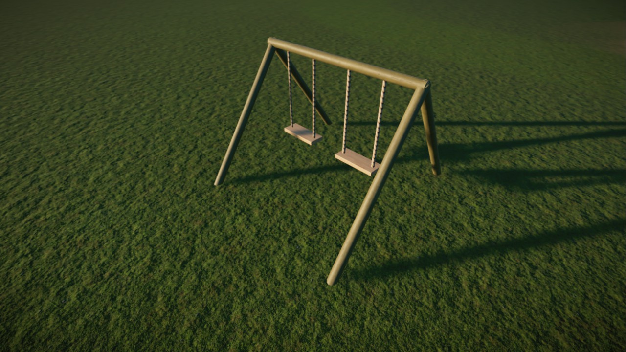 Kids Play Ground Swing Set