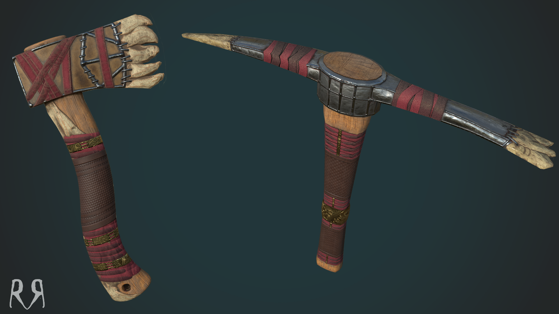 Toothed Pick Axe