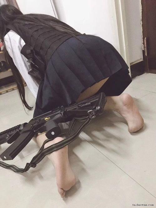 裂开