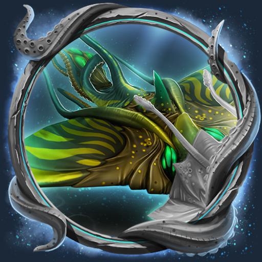 Dark Reef Dragon - Back (old)