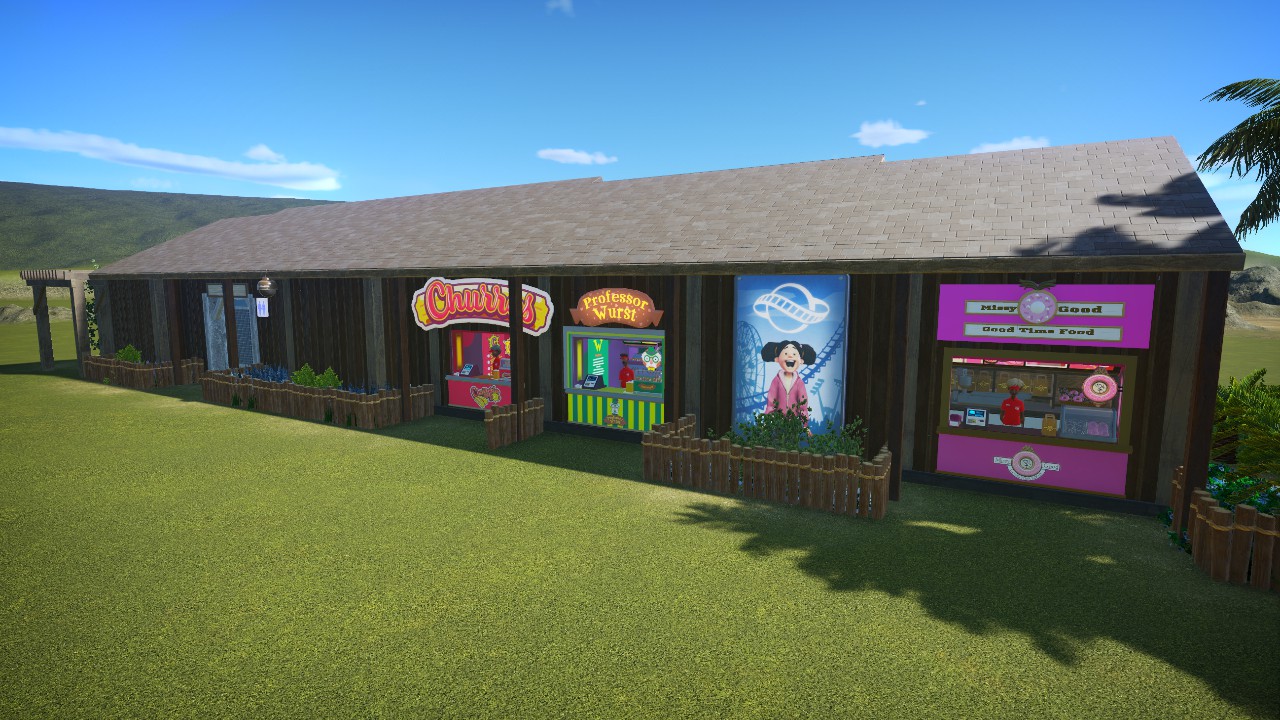 KPR - Wooden Shops, Toilets