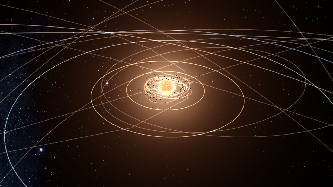 Solar System 5 bill years later