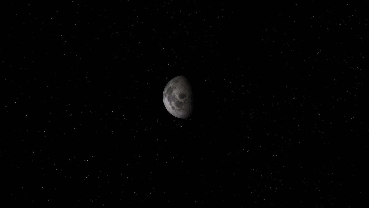 Moon getting nuked