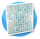 So shiny sea-glass wall tiles