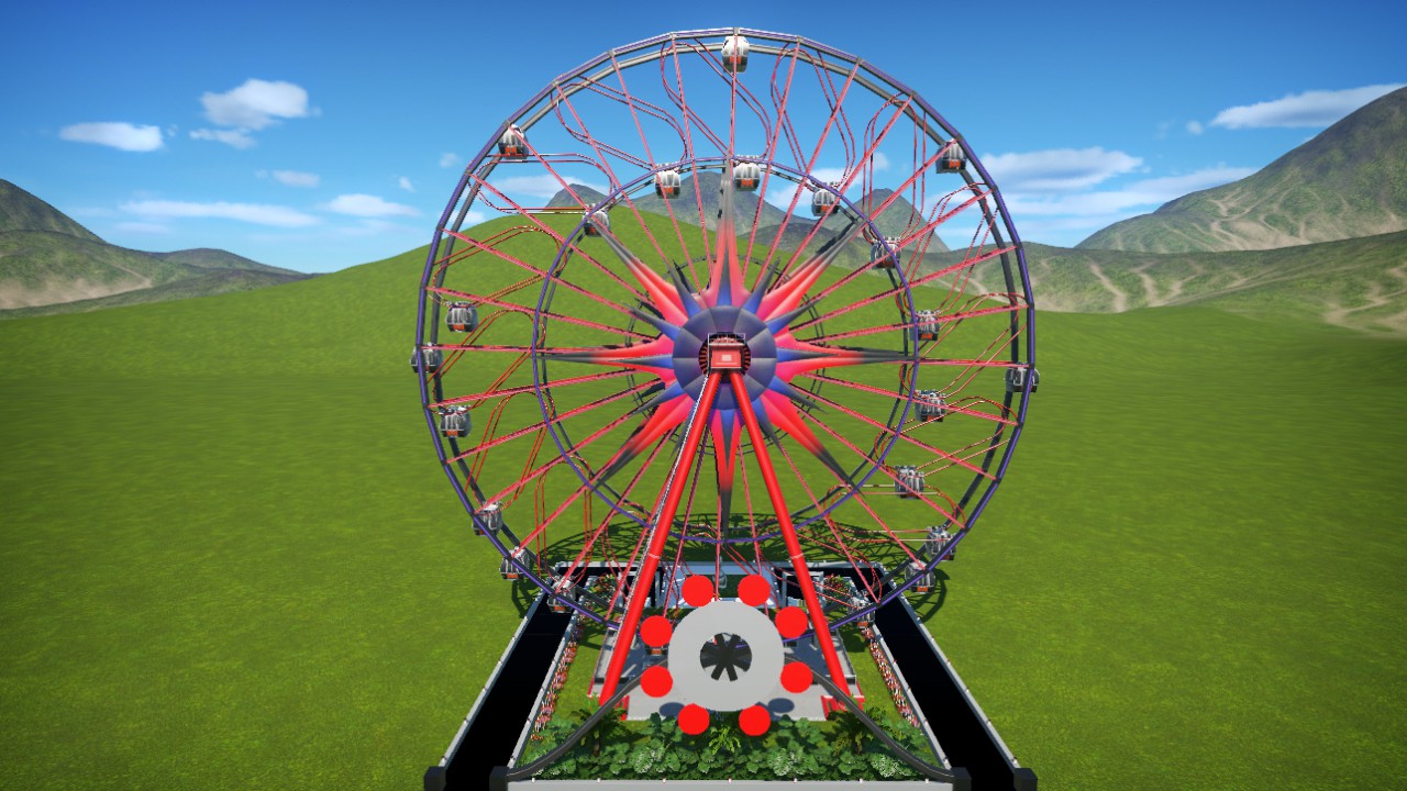 Modern Star Wheel (Red)