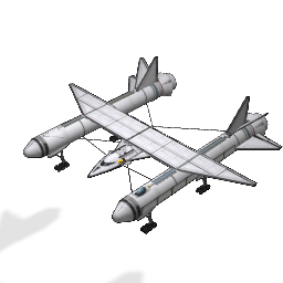 Clydesdale Stratolauncher and Ion Spaceplane preview