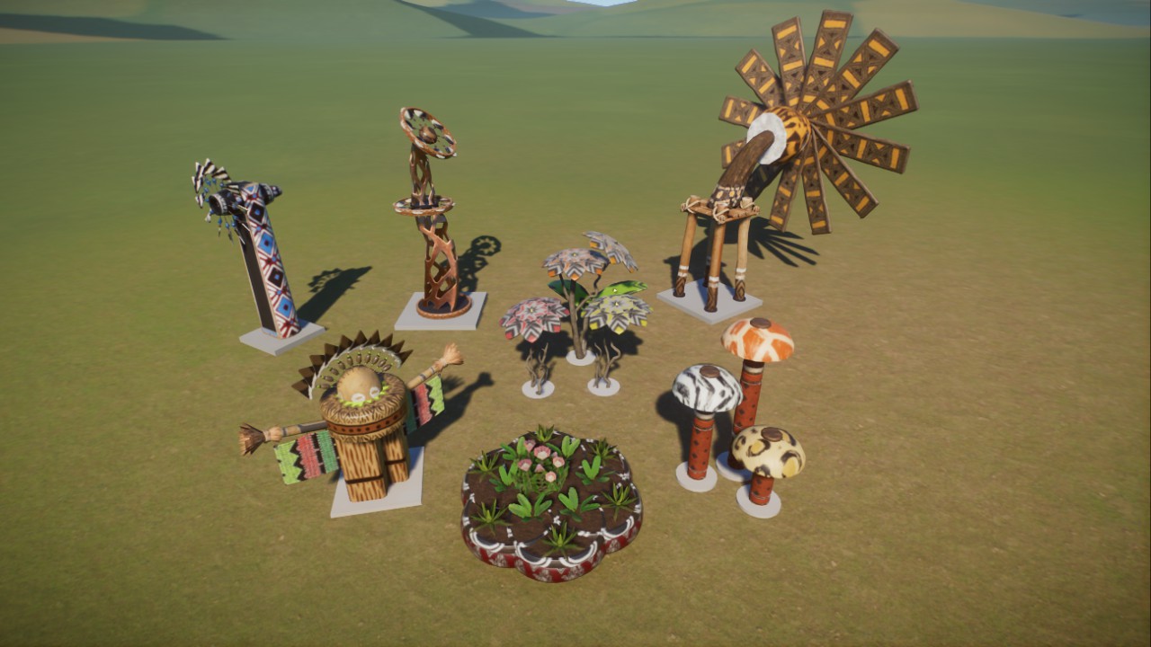 Sculpture Set (African)
