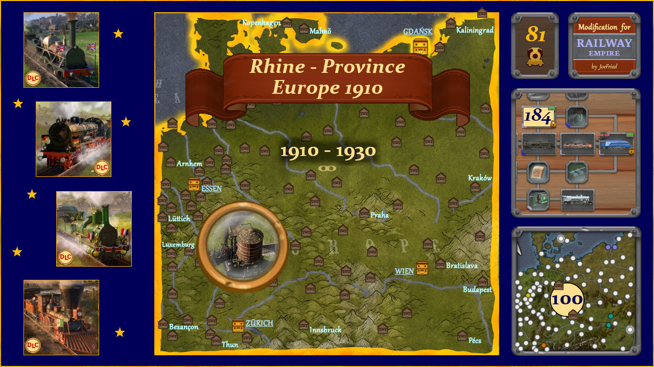 Rhine Province / Europe 1910