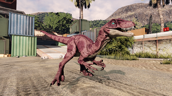 Spotted Pink Novaraptor Queen
