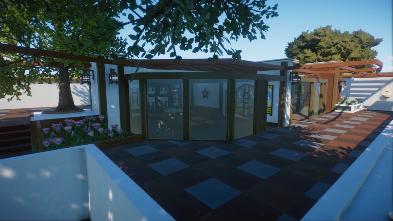 Modern Food Court