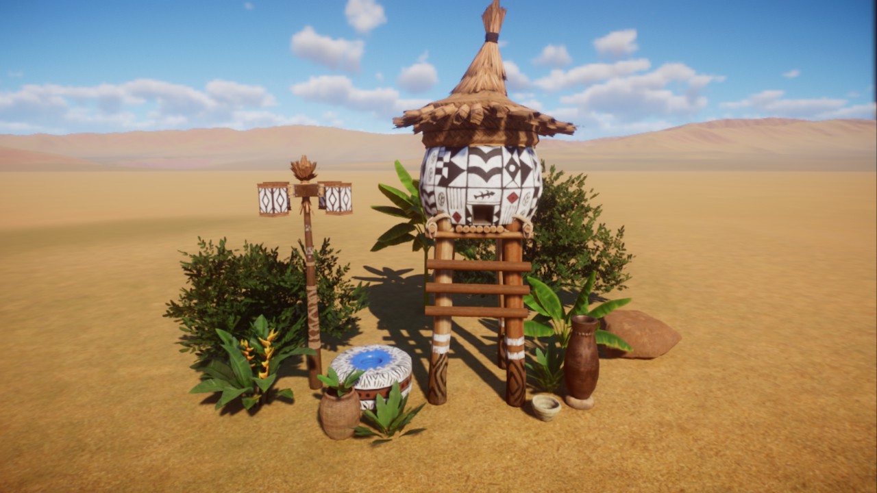 African Tropical Scenery 001