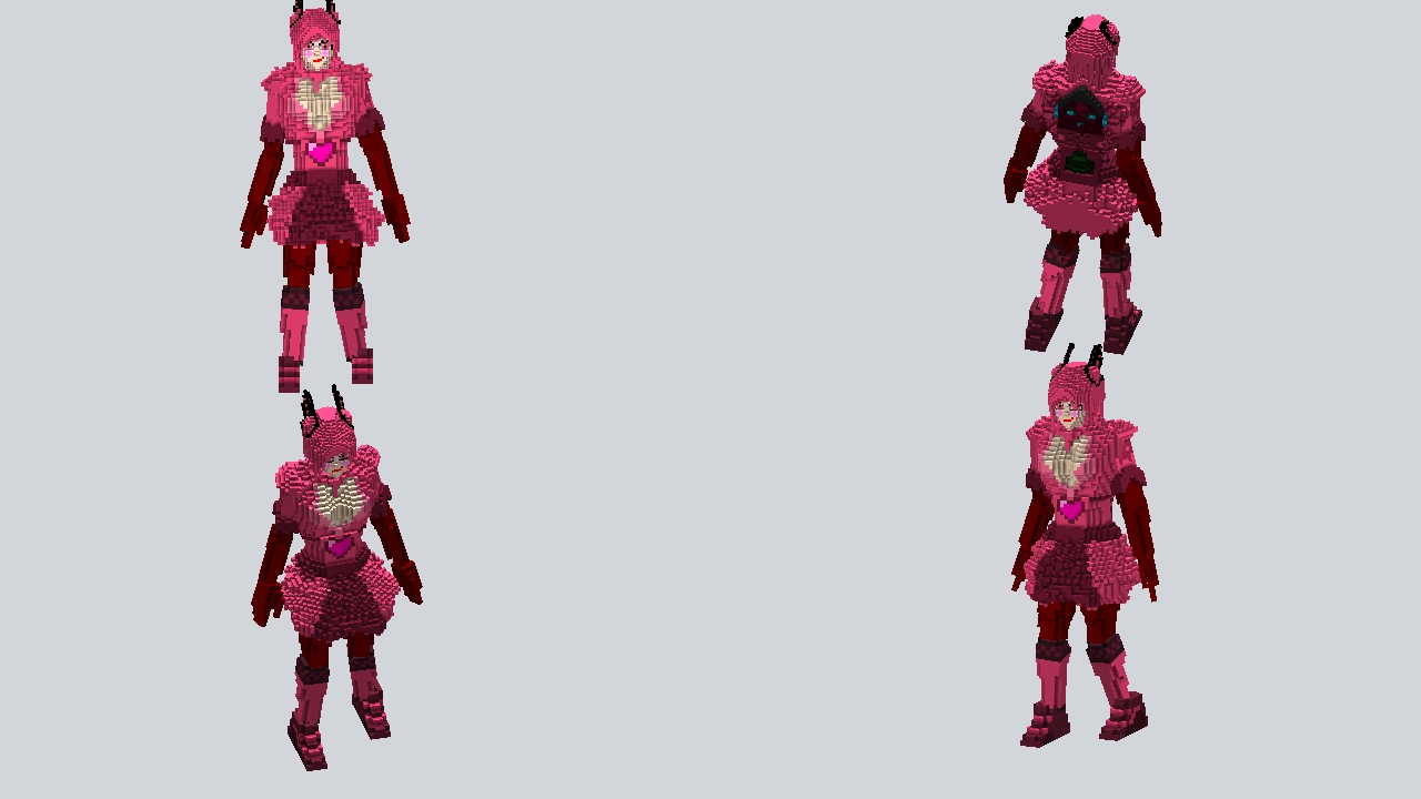 Anime OC Scarlet Maid (Zombie Reskin)