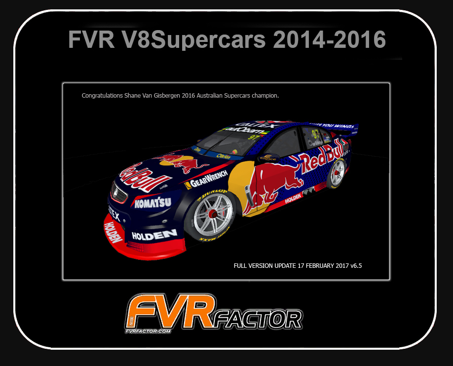 FVR V8Supercars 2014 - 2016