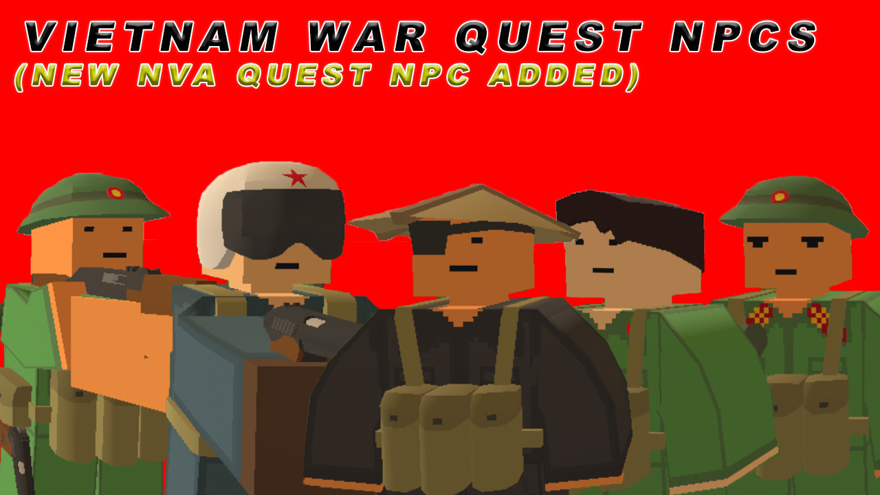 Vietnam War Quest NPCs – Unturned Mod