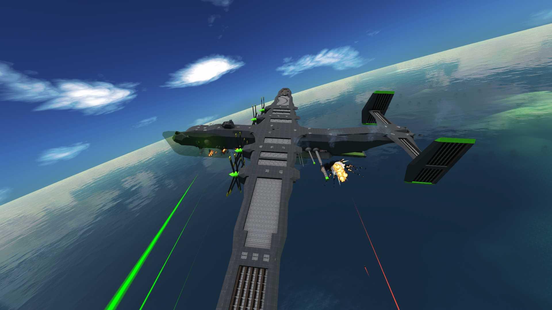 AC-155 Sentry Heavy Fire Support Plane