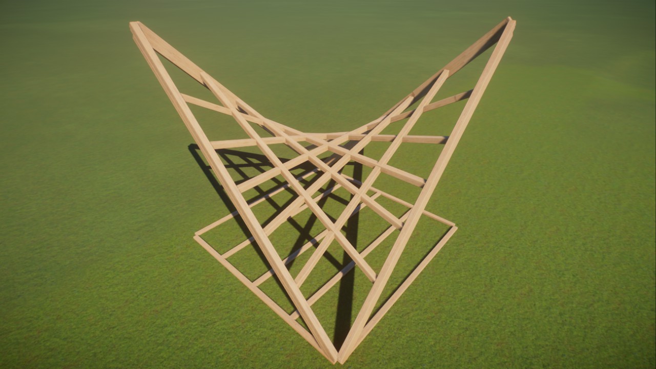 Tall Hyperbolic Canopy preview